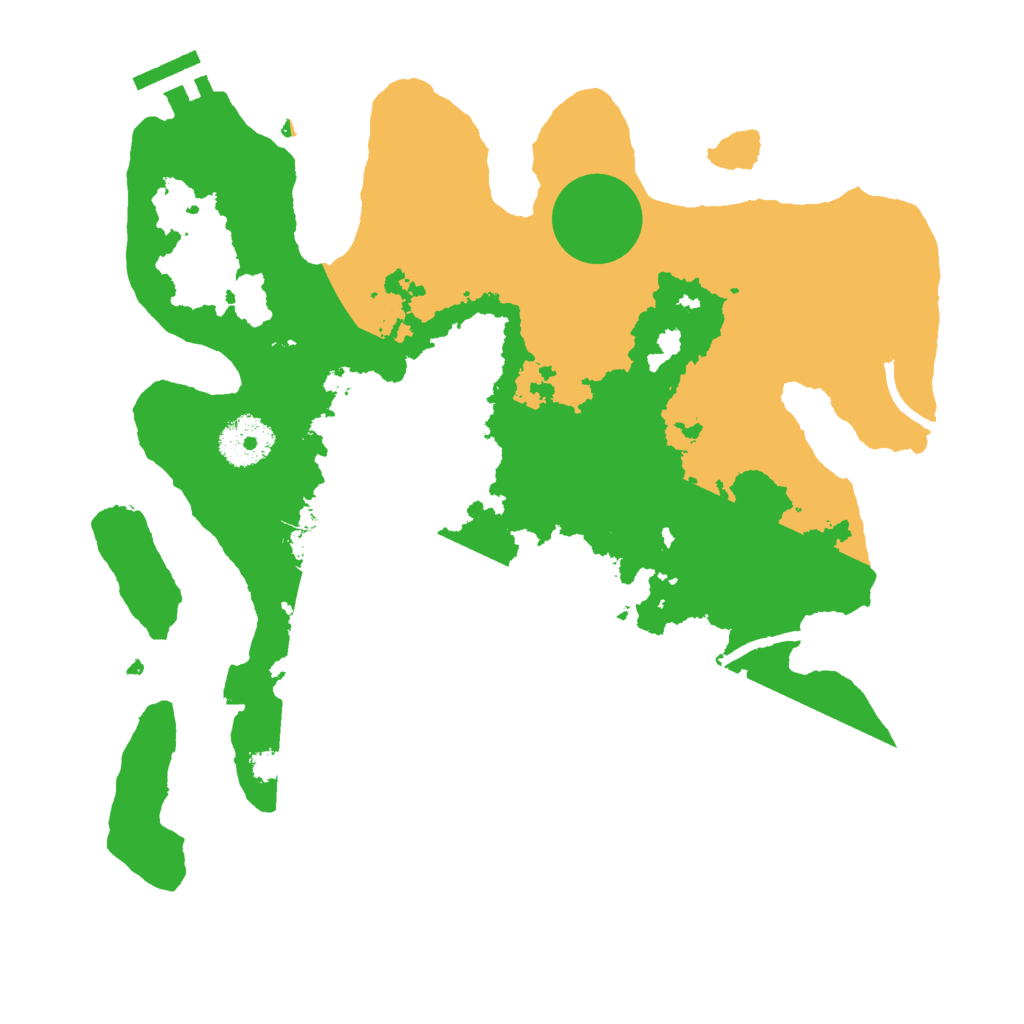 Biome Rust Map: Procedural Map, Size: 3000, Seed: 755579375