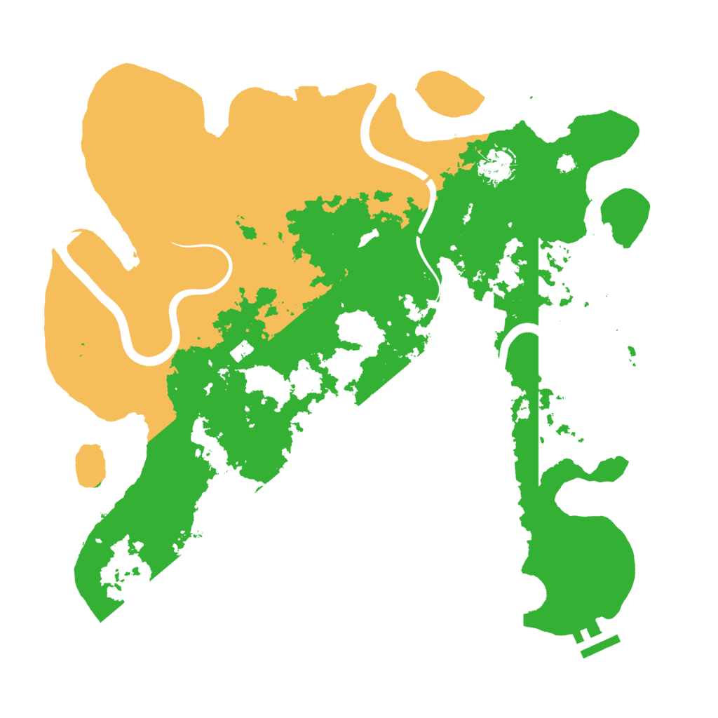 Biome Rust Map: Procedural Map, Size: 3550, Seed: 34672824