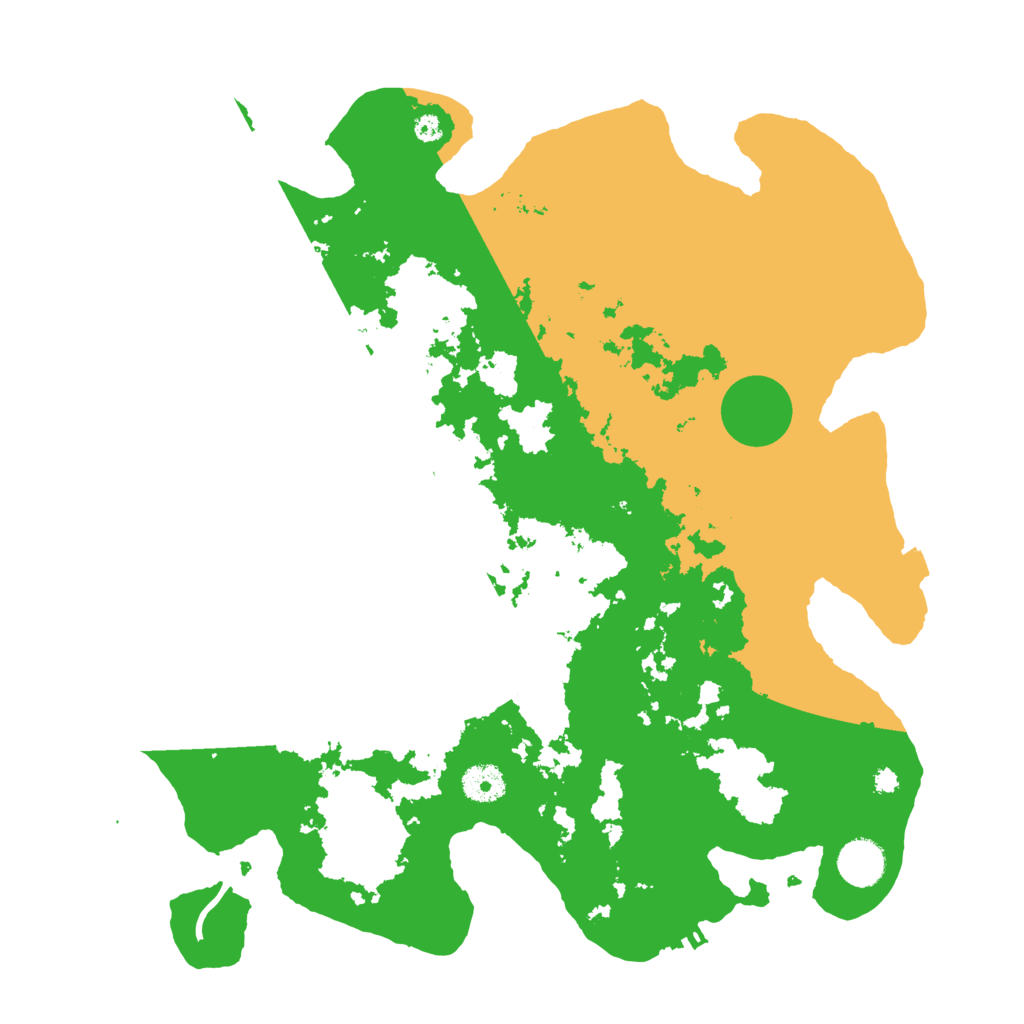 Biome Rust Map: Procedural Map, Size: 3800, Seed: 35059301