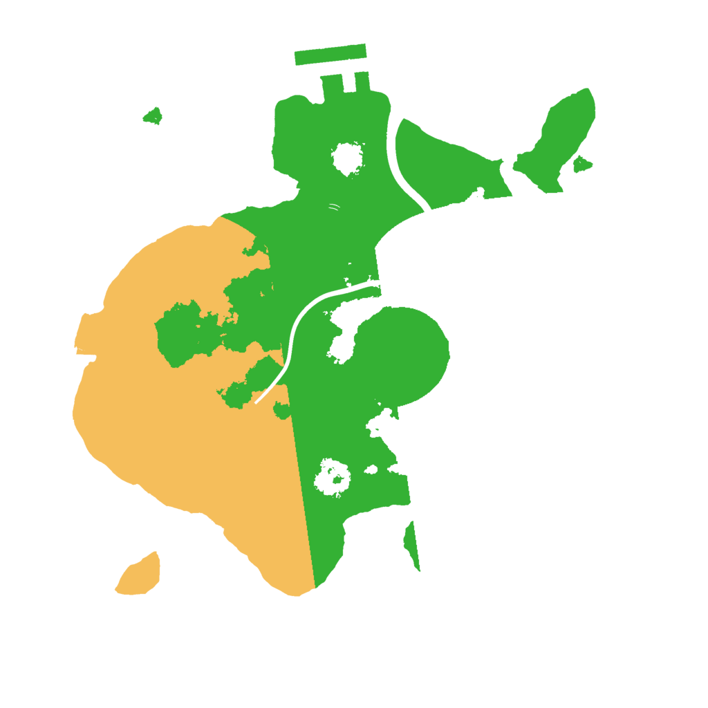 Biome Rust Map: Procedural Map, Size: 2000, Seed: 528359678