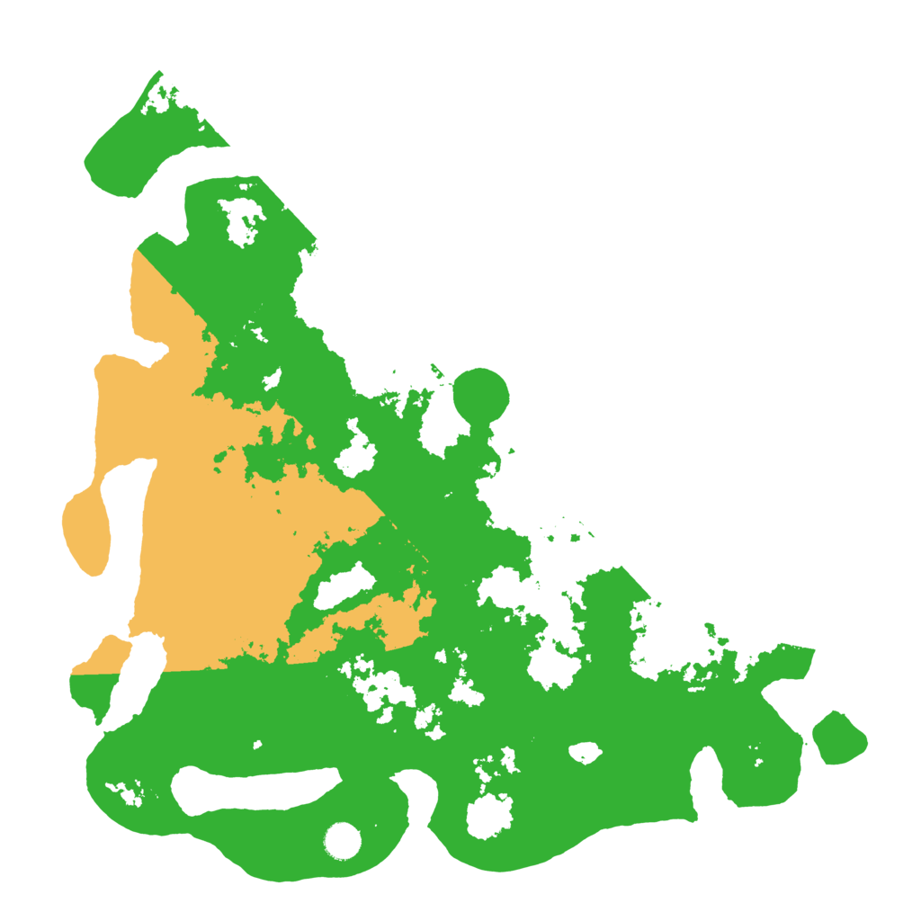 Biome Rust Map: Barren, Size: 4400, Seed: 70548883