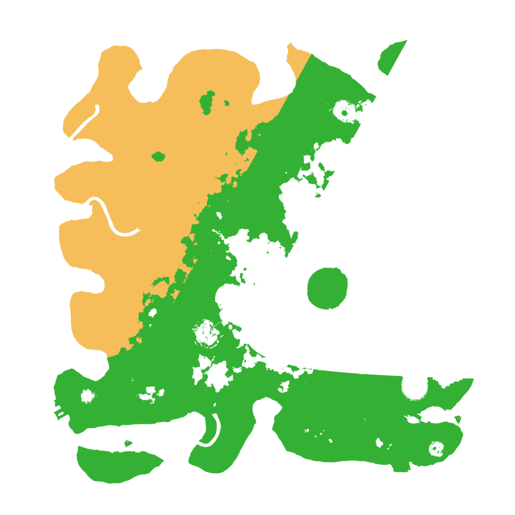 Biome Rust Map: Procedural Map, Size: 3500, Seed: 501221145