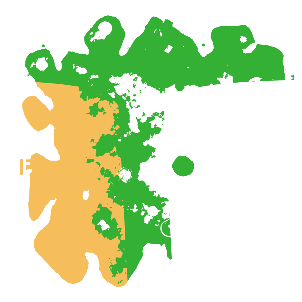 Biome Rust Map: Procedural Map, Size: 4000, Seed: 284637