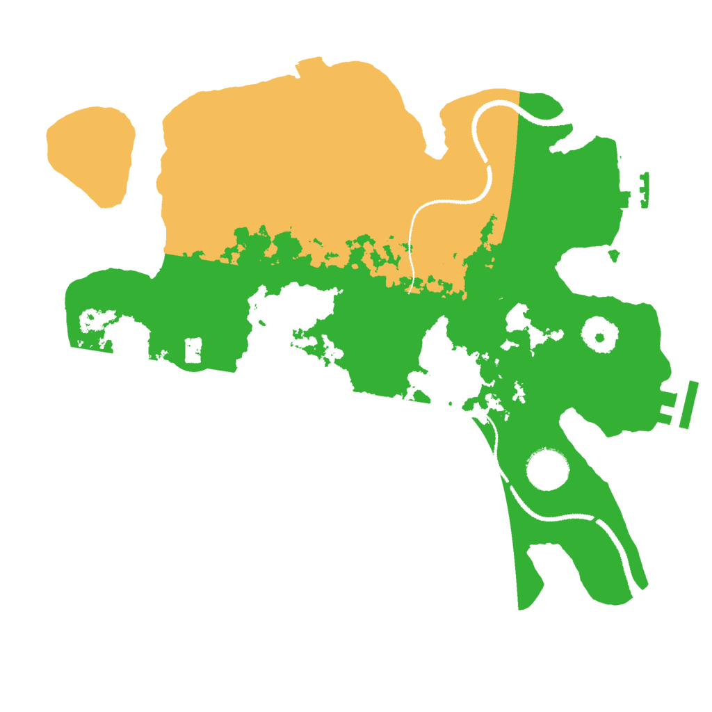 Biome Rust Map: Procedural Map, Size: 3000, Seed: 172313752