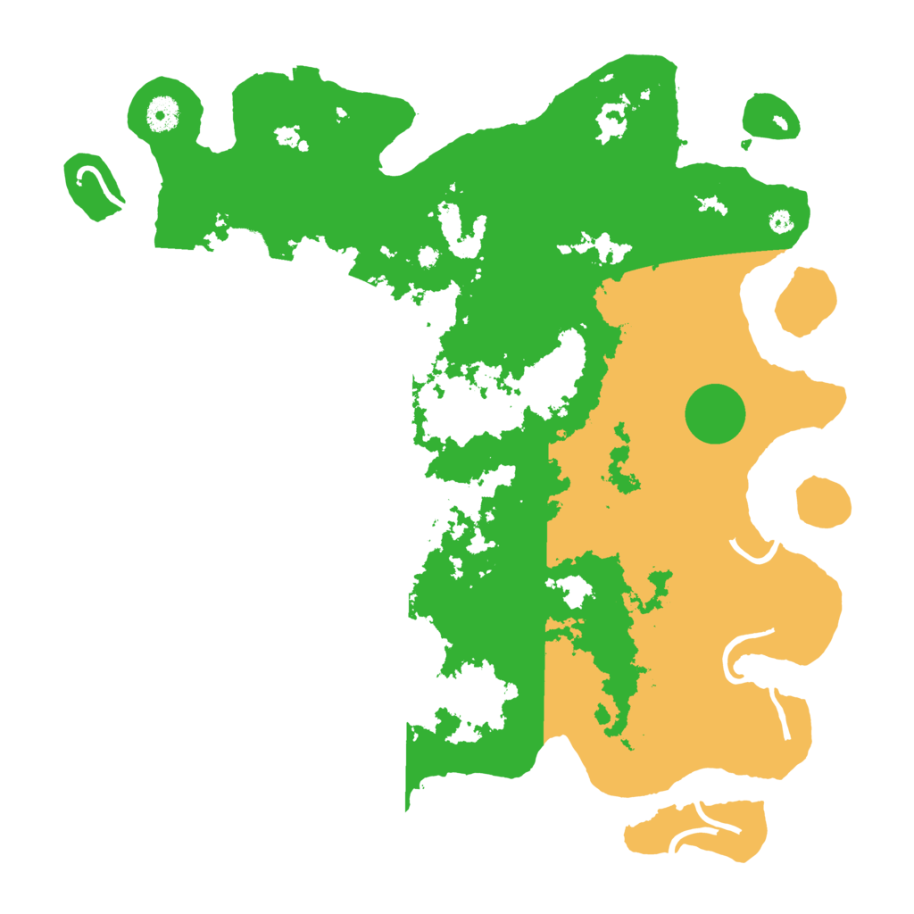 Biome Rust Map: Procedural Map, Size: 4000, Seed: 534510494