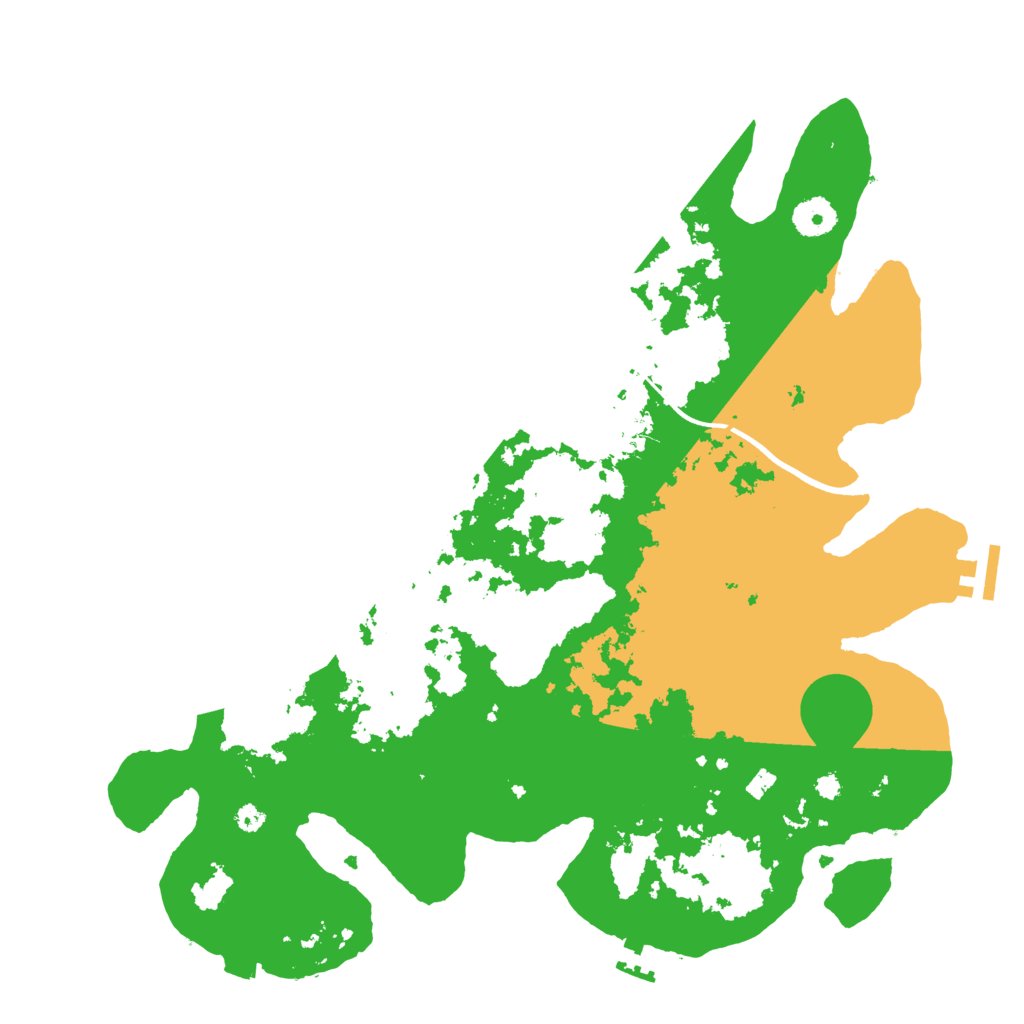 Biome Rust Map: Procedural Map, Size: 3750, Seed: 1883826999