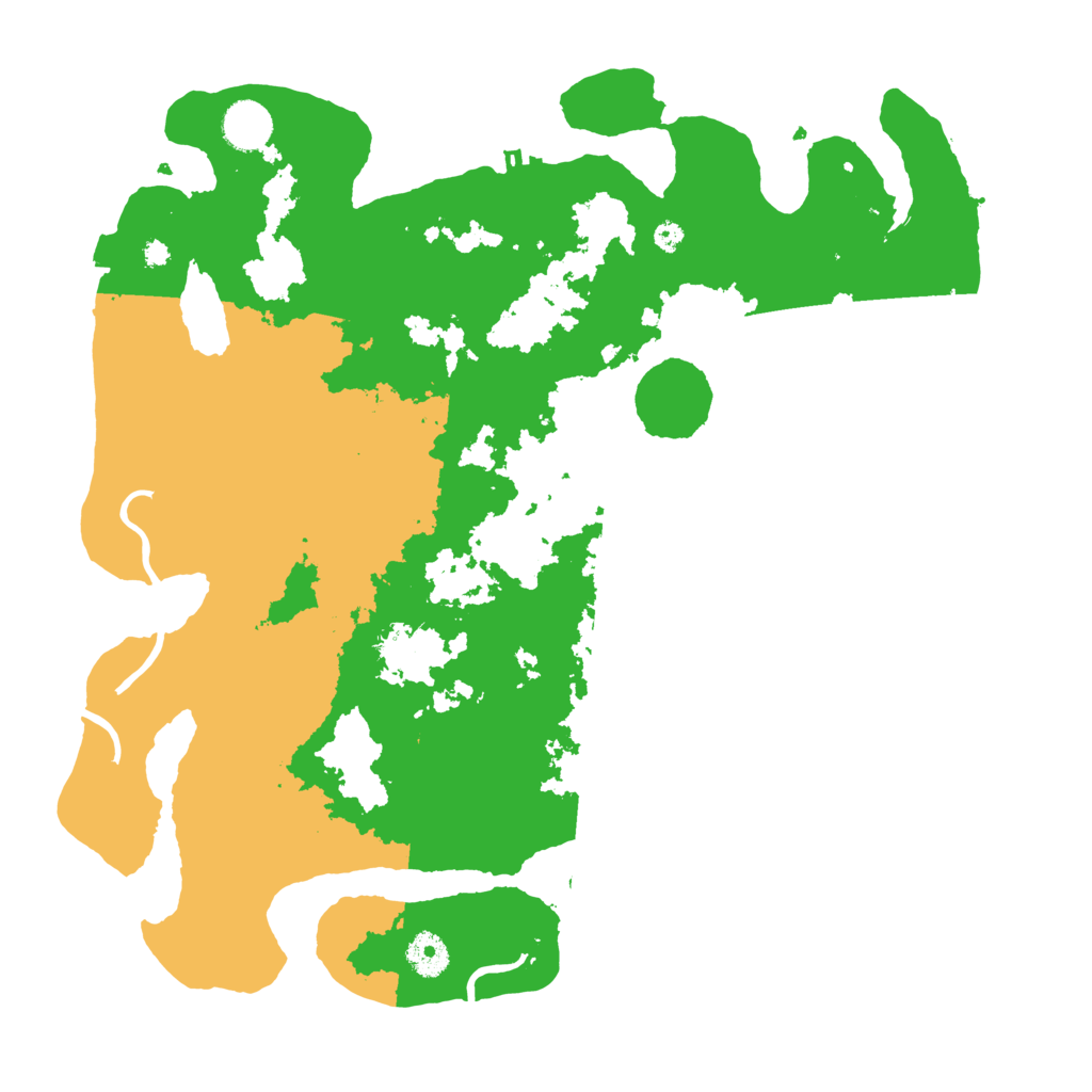 Biome Rust Map: Procedural Map, Size: 3850, Seed: 459395837