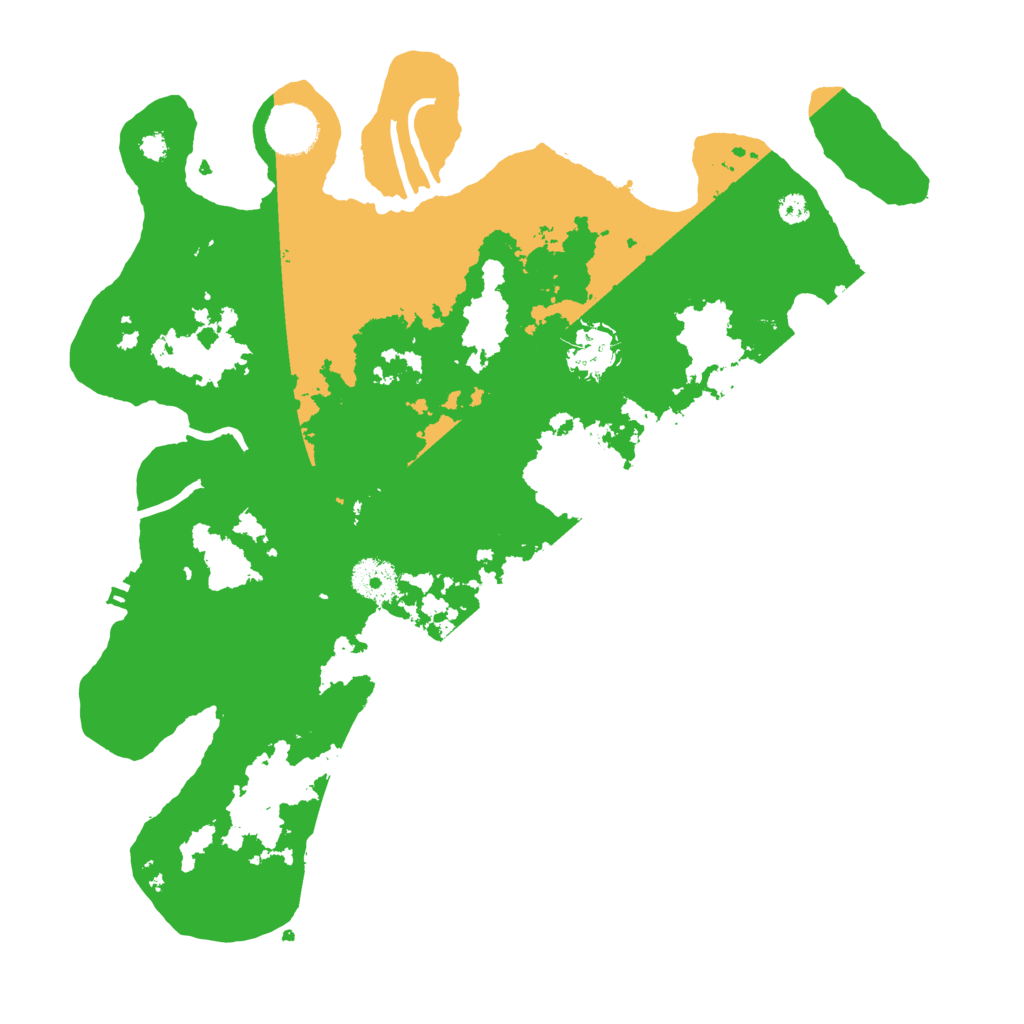 Biome Rust Map: Procedural Map, Size: 3500, Seed: 2124720079