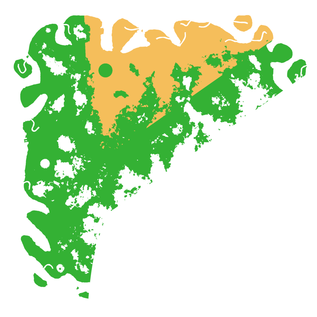 Biome Rust Map: Procedural Map, Size: 6000, Seed: 56525