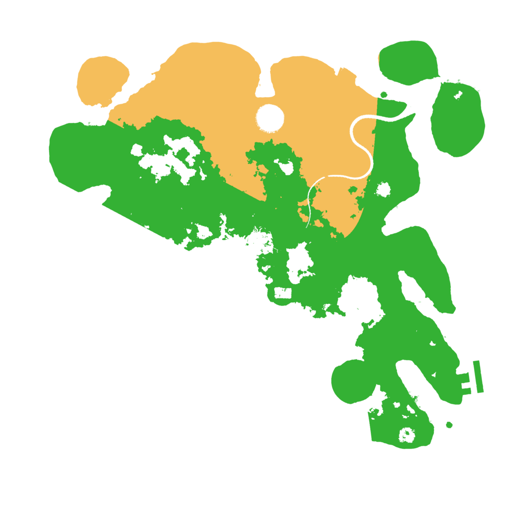 Biome Rust Map: Procedural Map, Size: 3250, Seed: 1147176112