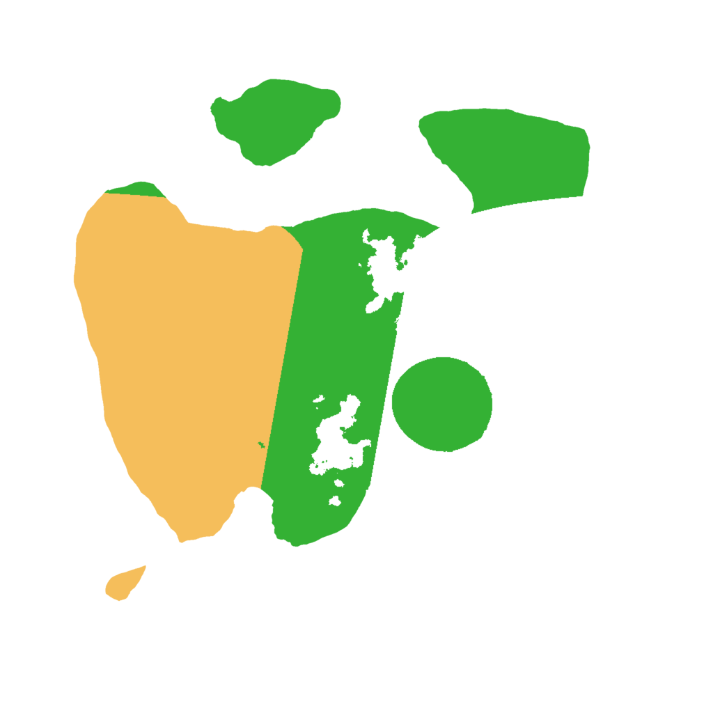 Biome Rust Map: Barren, Size: 2000, Seed: 213064135