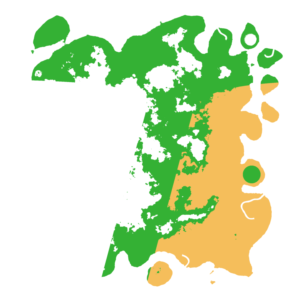Biome Rust Map: Procedural Map, Size: 4500, Seed: 792399736