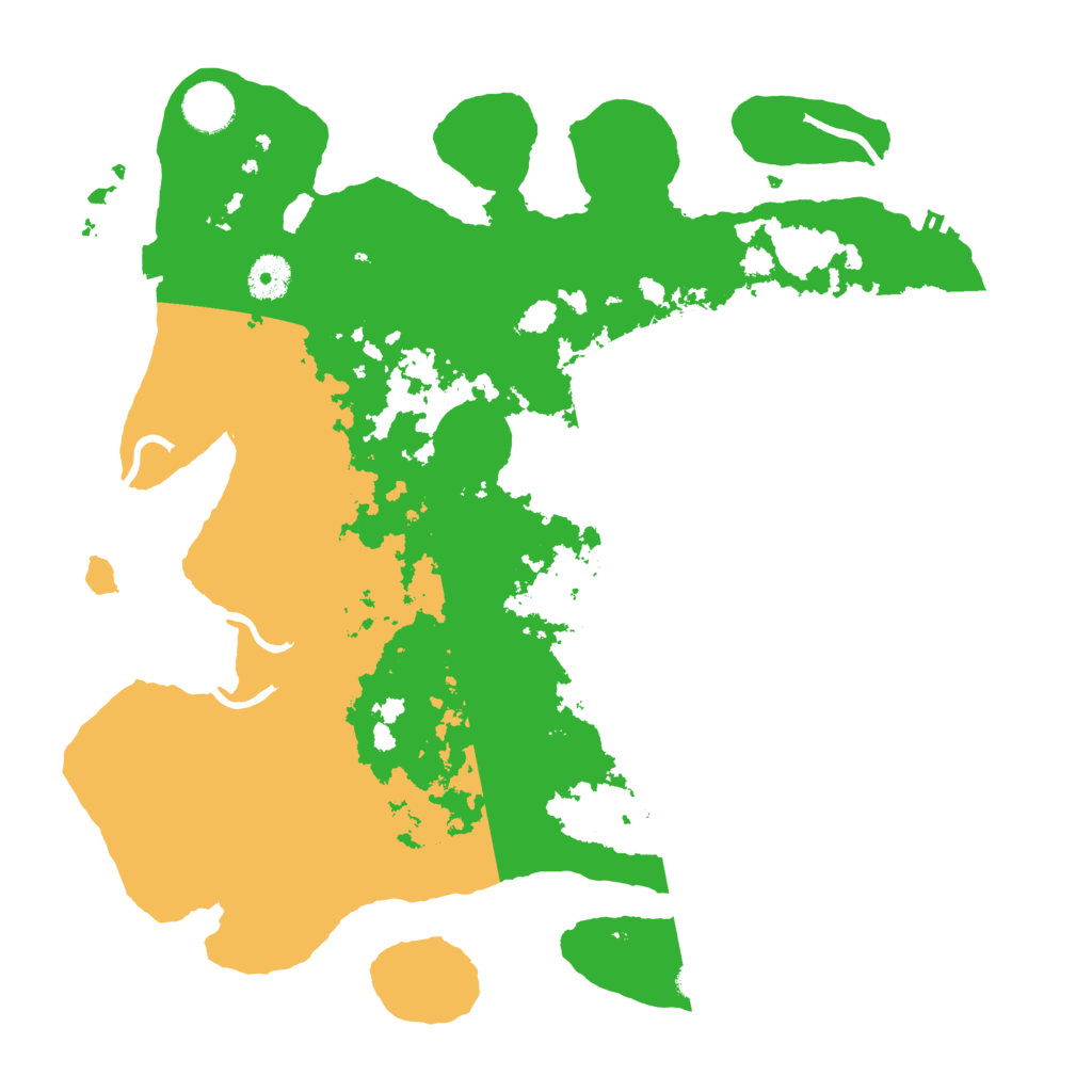 Biome Rust Map: Procedural Map, Size: 3750, Seed: 1096500498