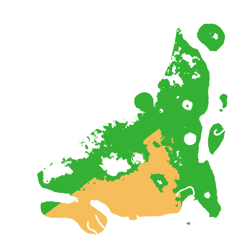 Biome Rust Map: Procedural Map, Size: 3650, Seed: 97532314