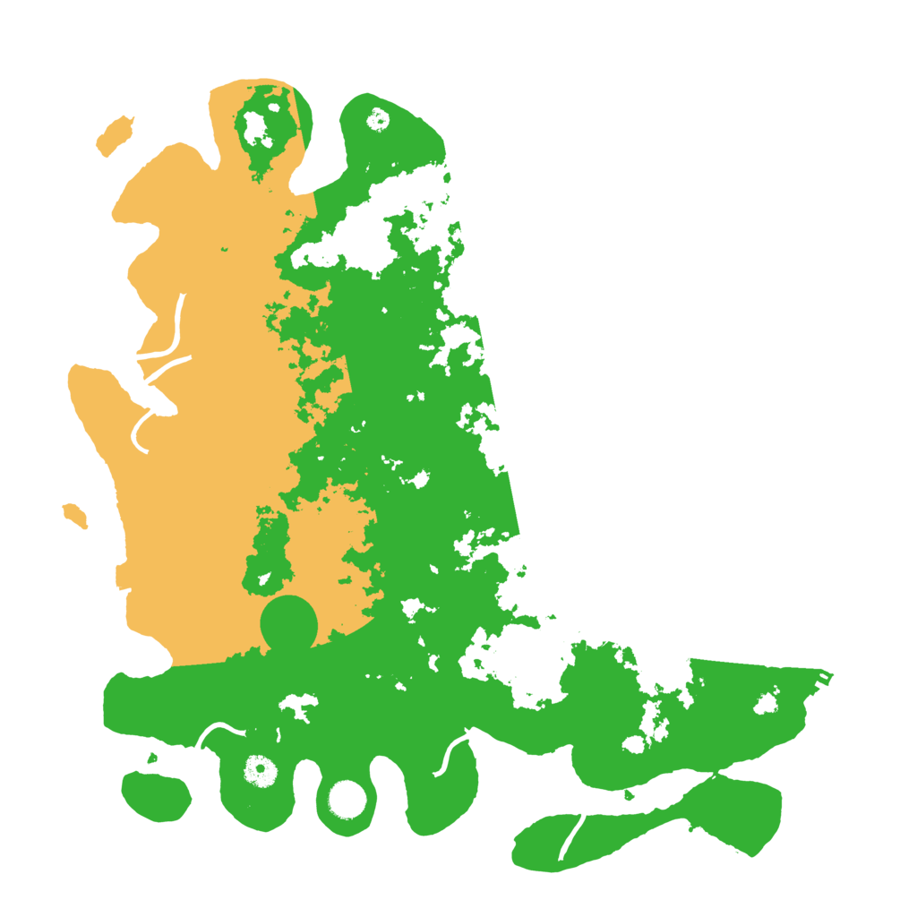 Biome Rust Map: Procedural Map, Size: 4250, Seed: 16652