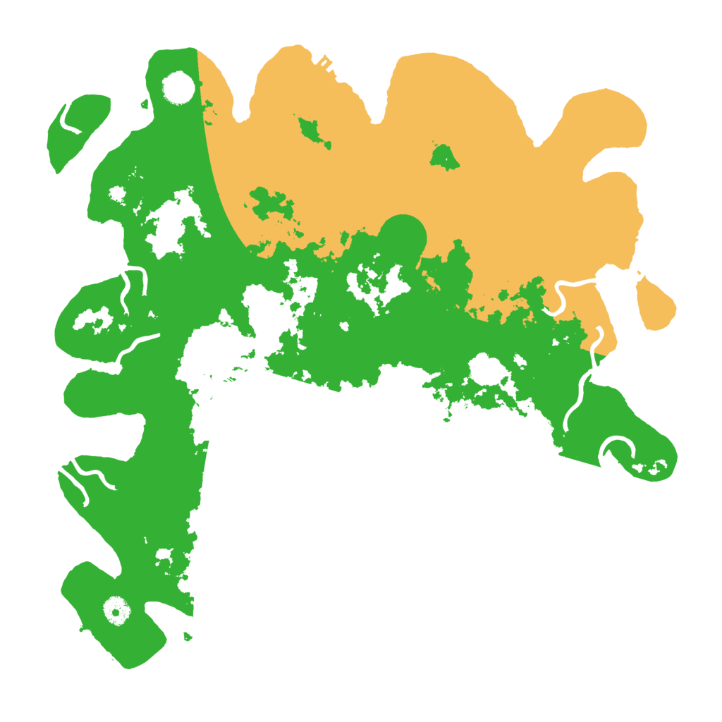 Biome Rust Map: Procedural Map, Size: 4000, Seed: 19446