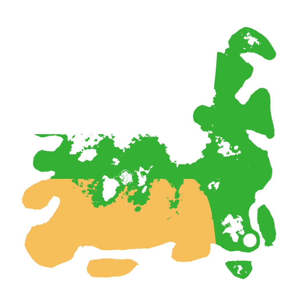 Biome Rust Map: Barren, Size: 3900, Seed: 50840447