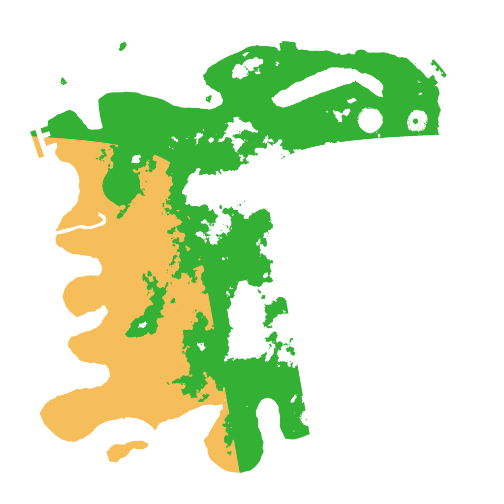 Biome Rust Map: Procedural Map, Size: 3650, Seed: 12065491