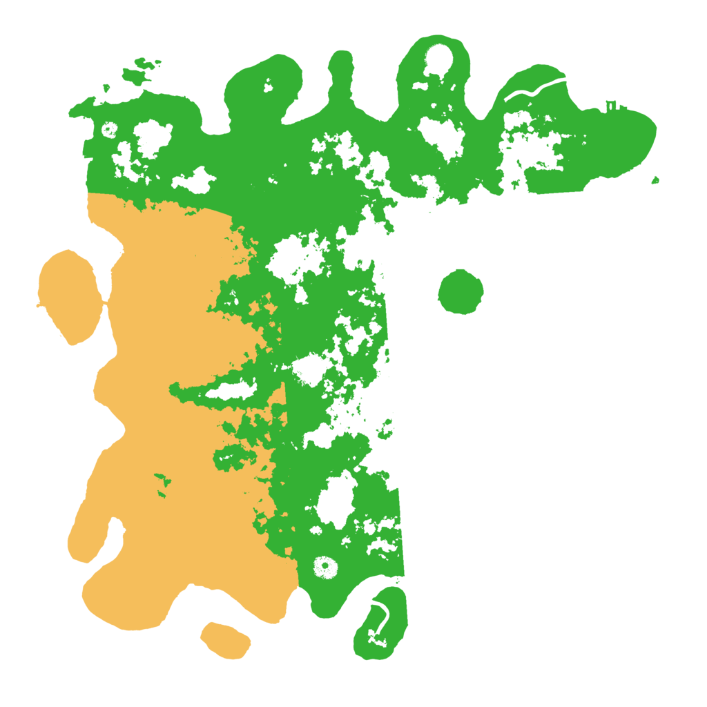 Biome Rust Map: Procedural Map, Size: 4500, Seed: 74500187