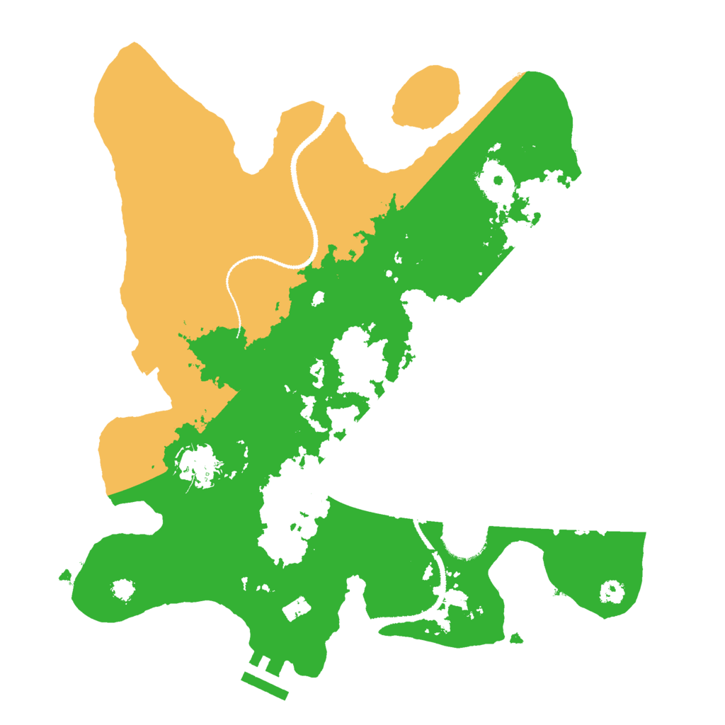 Biome Rust Map: Procedural Map, Size: 3000, Seed: 1154645904