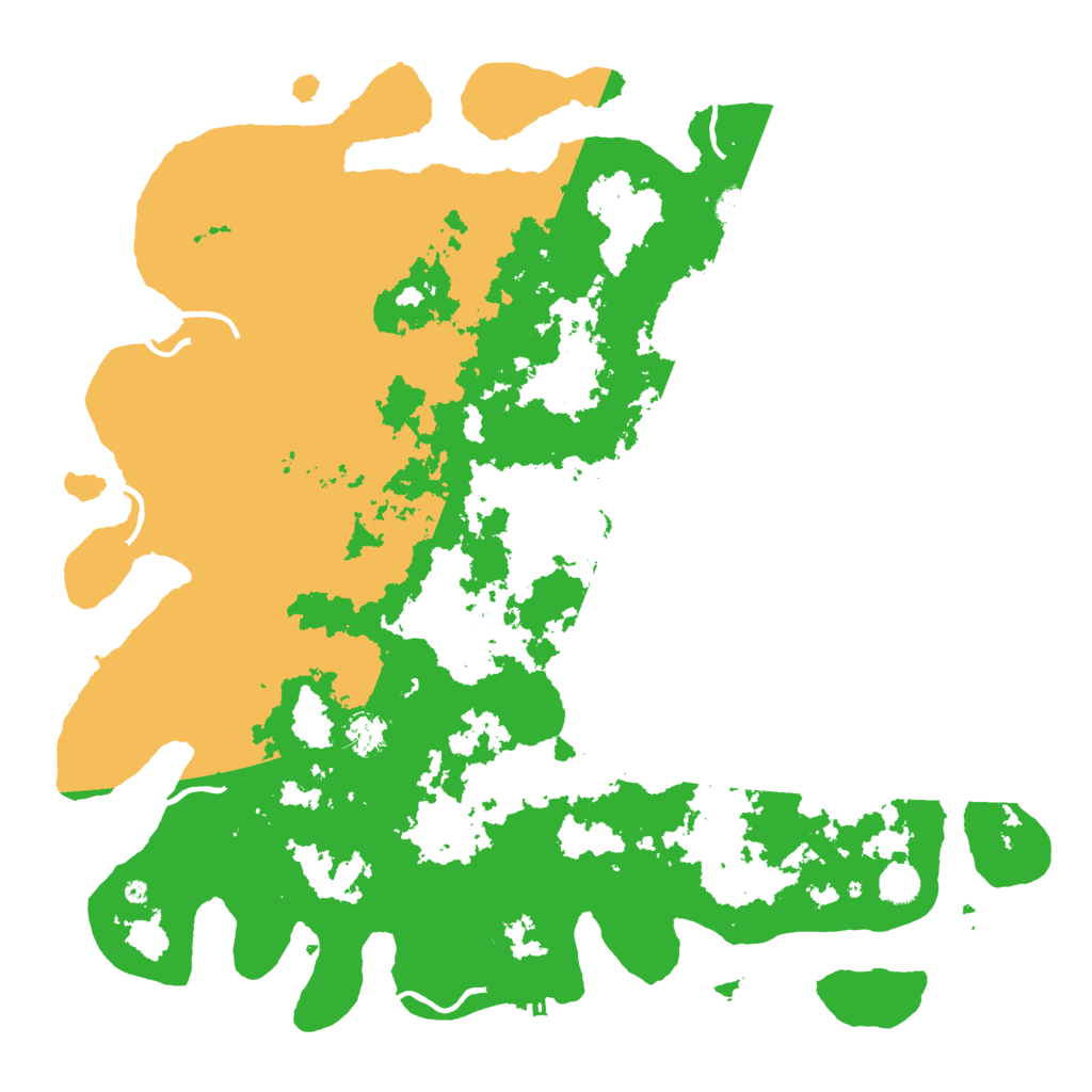 Biome Rust Map: Procedural Map, Size: 4800, Seed: 943515453