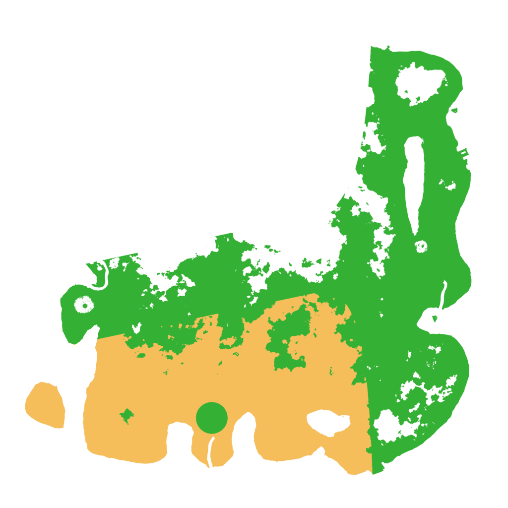 Biome Rust Map: Procedural Map, Size: 4250, Seed: 417