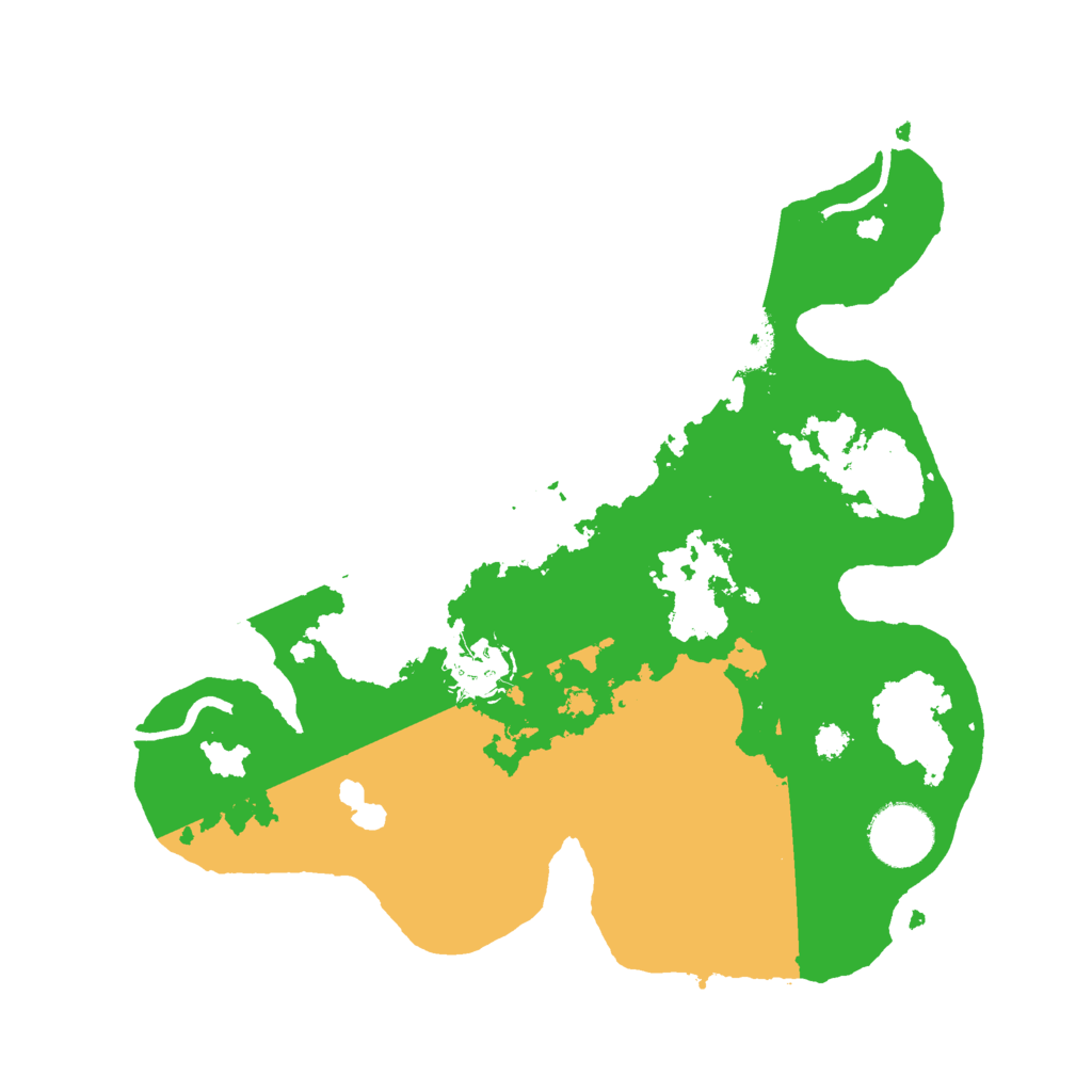 Biome Rust Map: Procedural Map, Size: 3000, Seed: 984015210