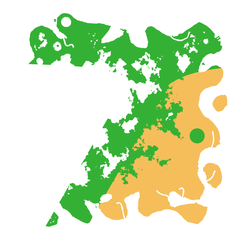 Biome Rust Map: Procedural Map, Size: 4250, Seed: 504366167