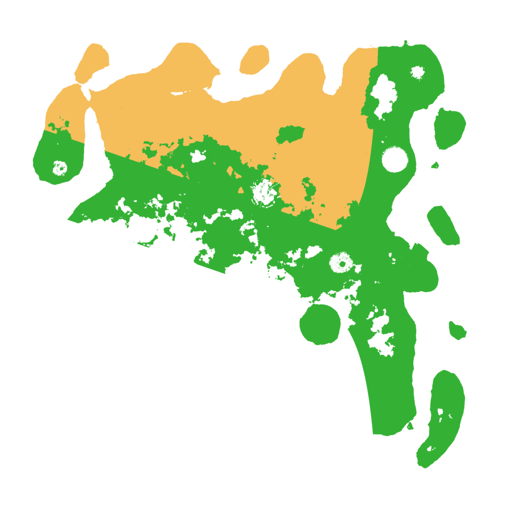 Biome Rust Map: Procedural Map, Size: 3550, Seed: 9757170