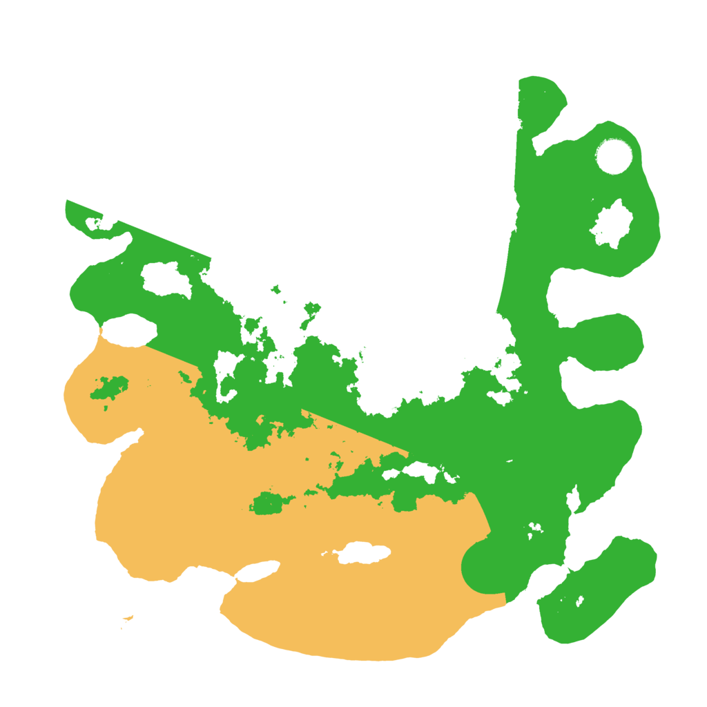 Biome Rust Map: Barren, Size: 3500, Seed: 944177181