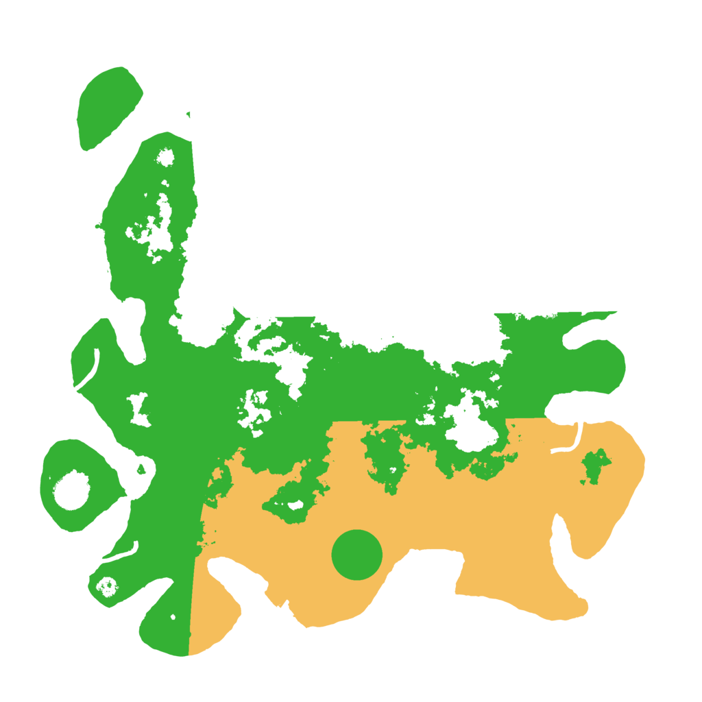 Biome Rust Map: Procedural Map, Size: 3650, Seed: 53283546