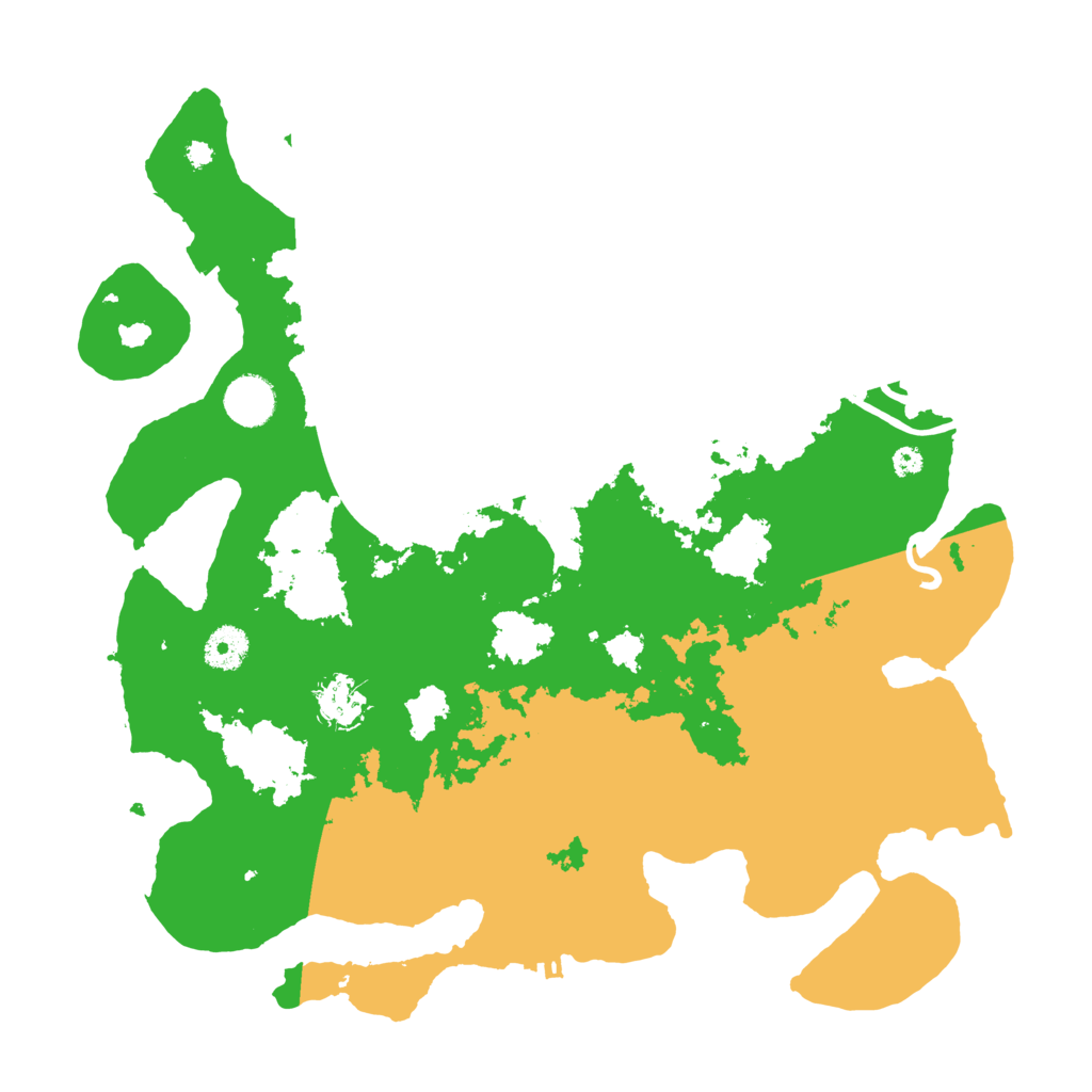 Biome Rust Map: Procedural Map, Size: 3750, Seed: 697995703