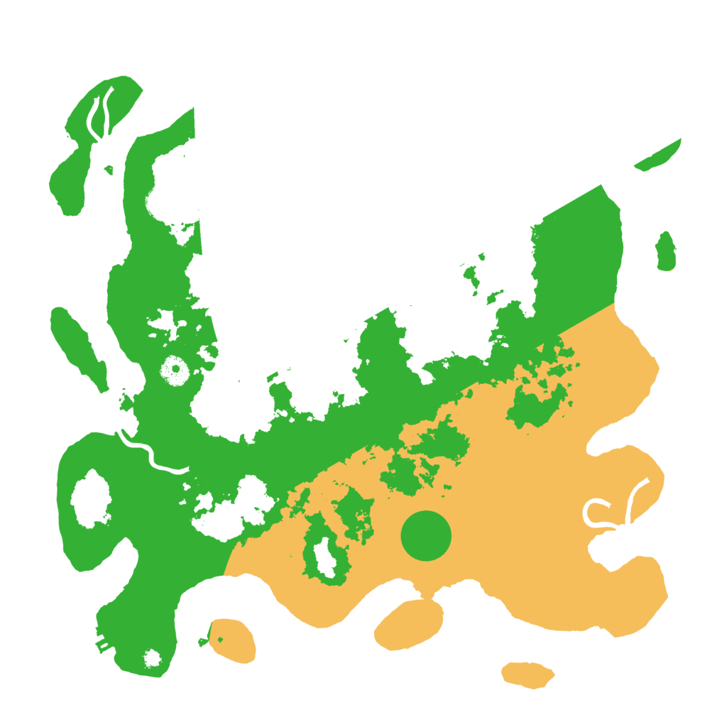 Biome Rust Map: Procedural Map, Size: 3800, Seed: 1212866423