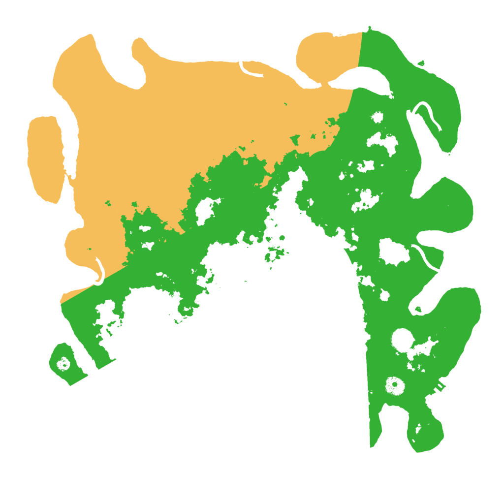 Biome Rust Map: Procedural Map, Size: 4000, Seed: 592534821