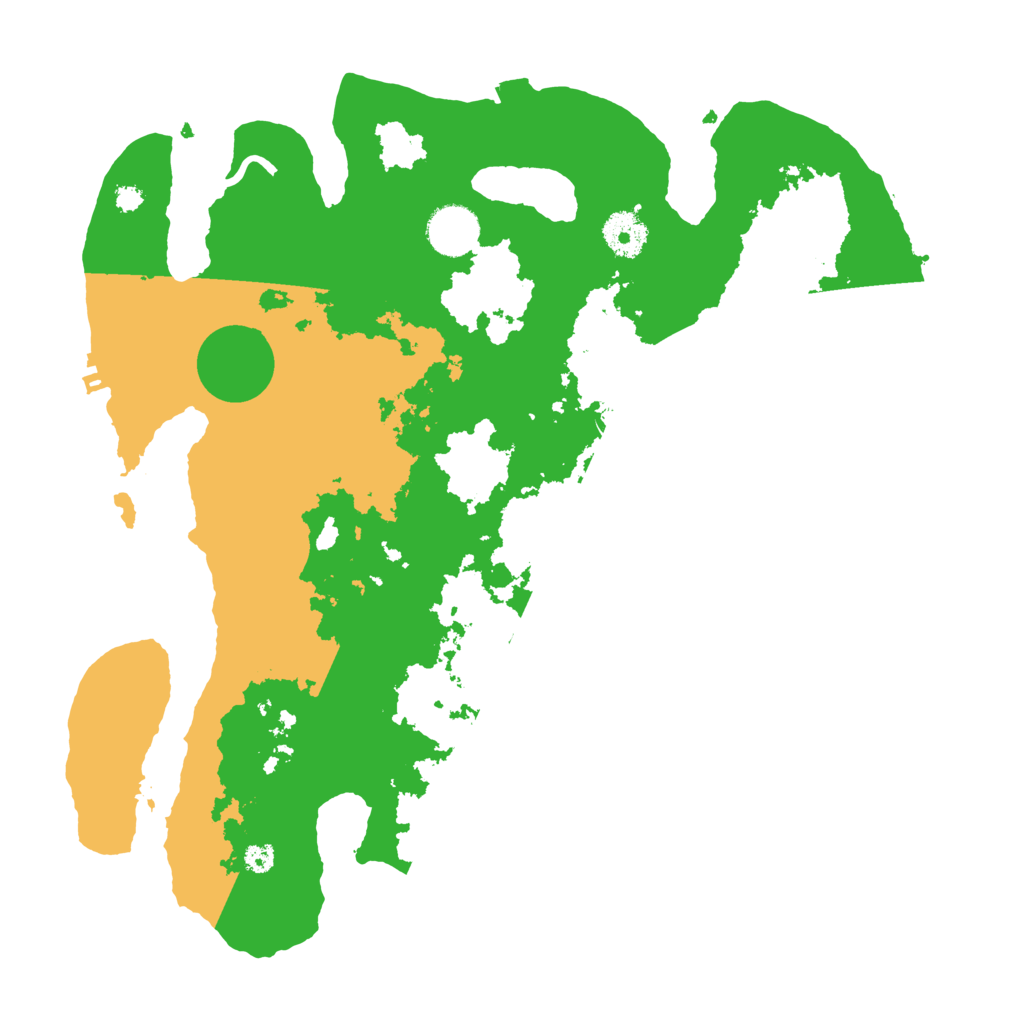 Biome Rust Map: Procedural Map, Size: 3500, Seed: 1890807525