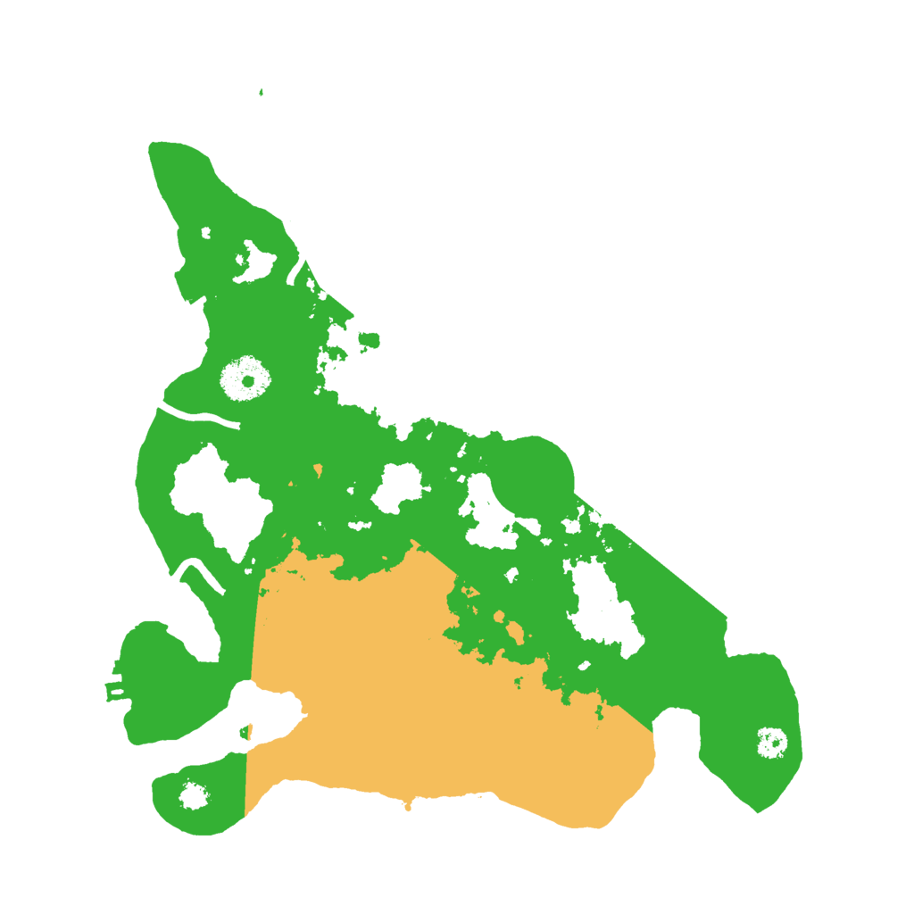 Biome Rust Map: Procedural Map, Size: 3000, Seed: 2315865