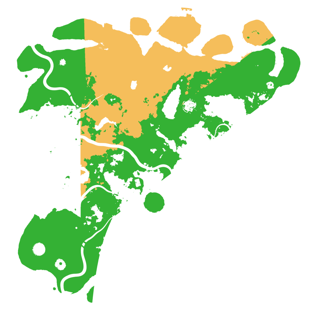 Biome Rust Map: Procedural Map, Size: 4500, Seed: 104334356