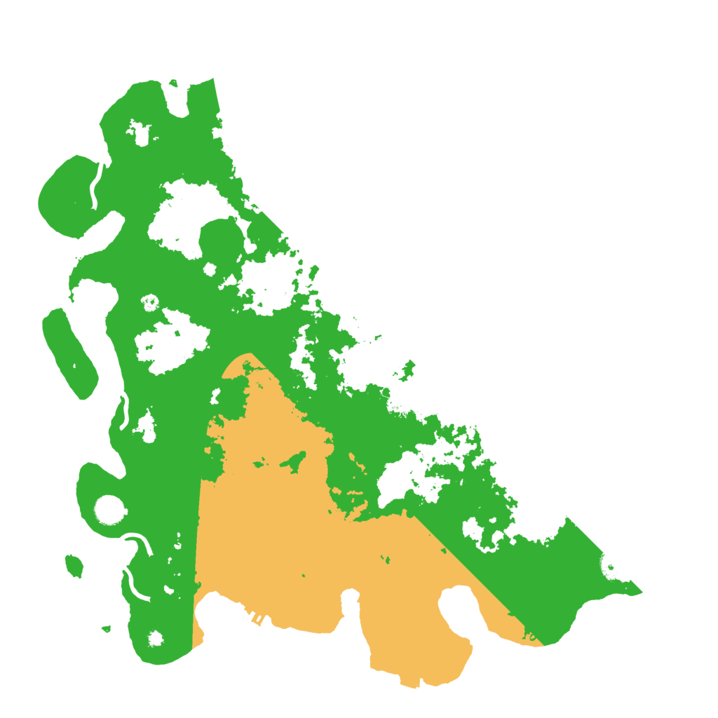 Biome Rust Map: Procedural Map, Size: 4250, Seed: 58880324