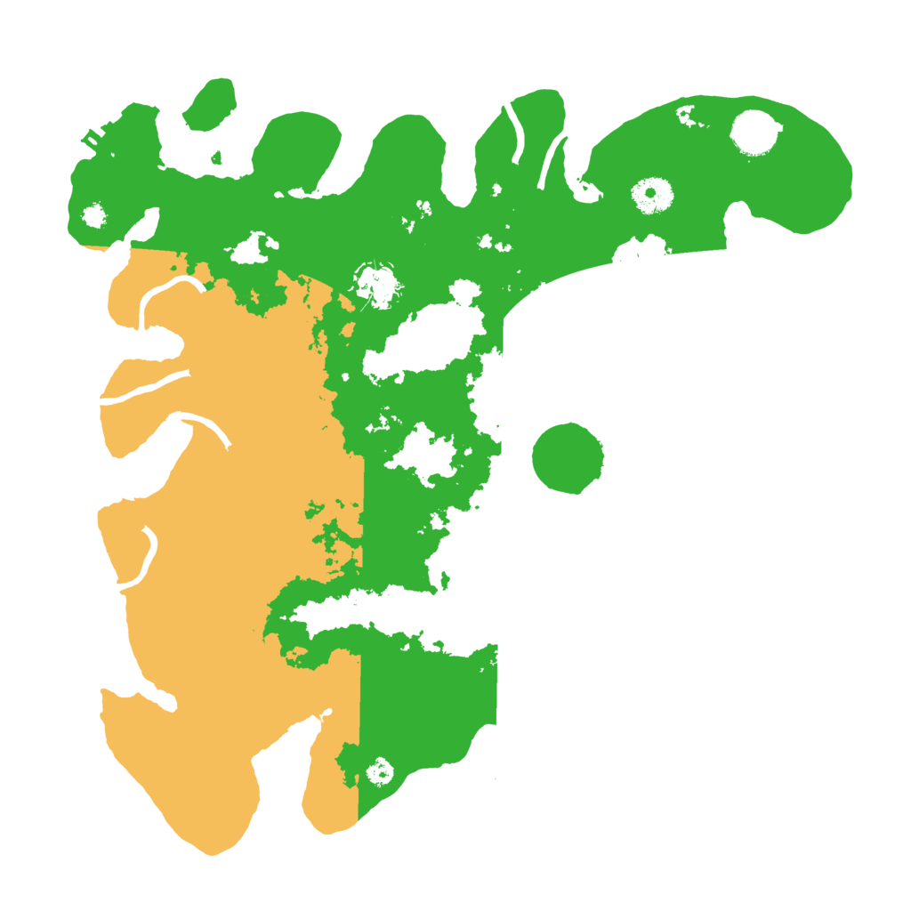 Biome Rust Map: Procedural Map, Size: 3550, Seed: 11474177