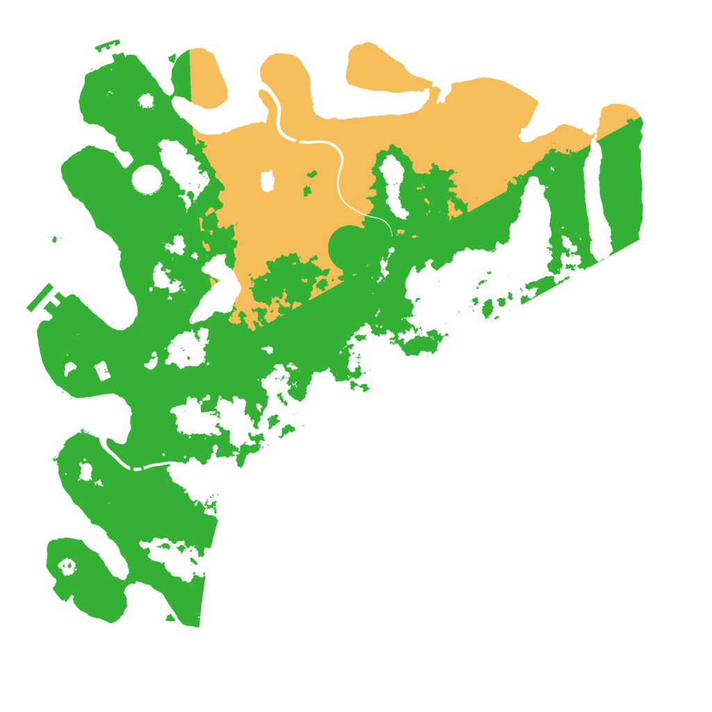 Biome Rust Map: Procedural Map, Size: 4250, Seed: 1742736295