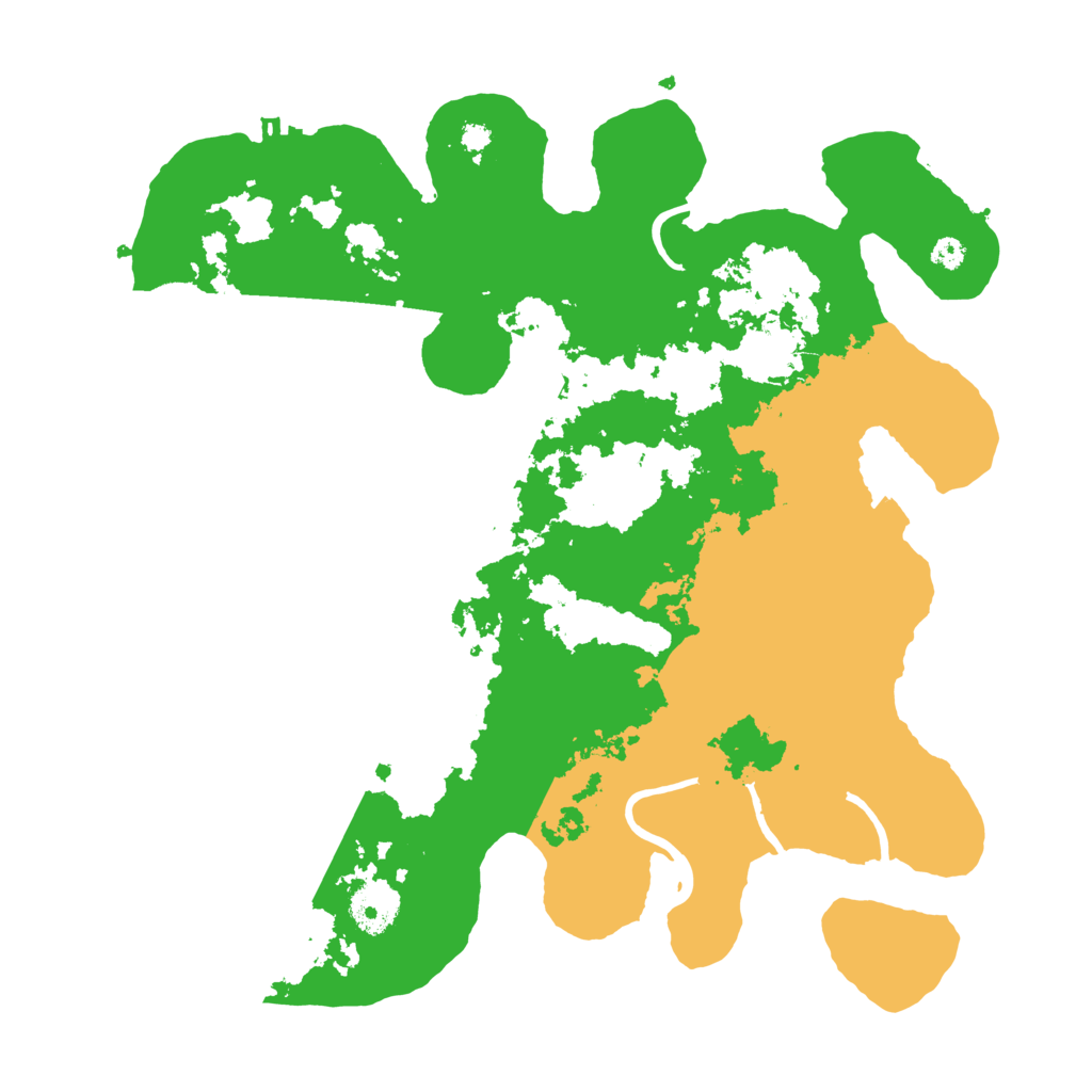 Biome Rust Map: Procedural Map, Size: 3500, Seed: 152812472