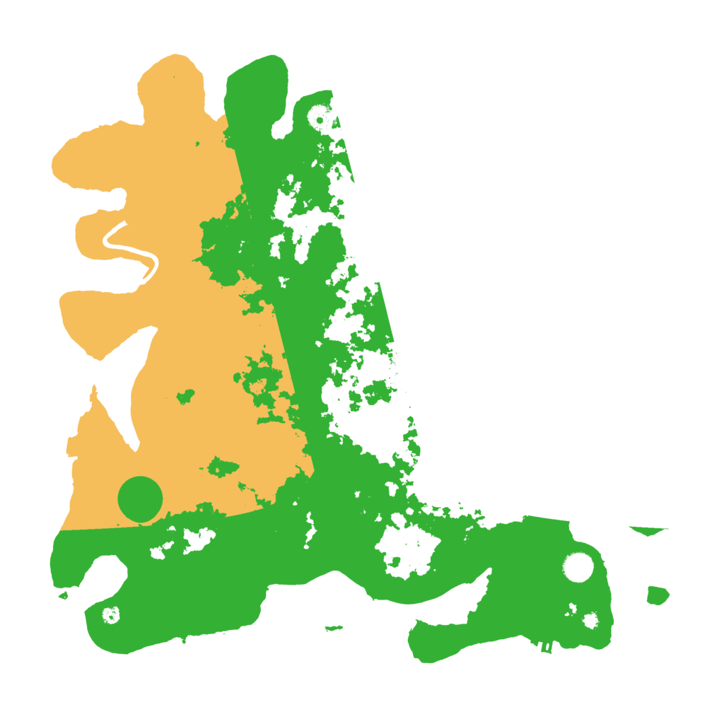 Biome Rust Map: Procedural Map, Size: 4250, Seed: 37958055