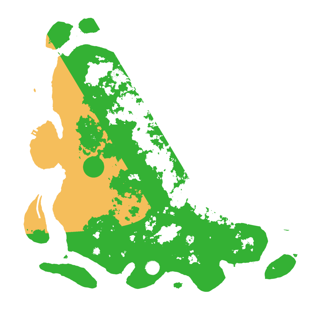 Biome Rust Map: Procedural Map, Size: 4000, Seed: 1546552986