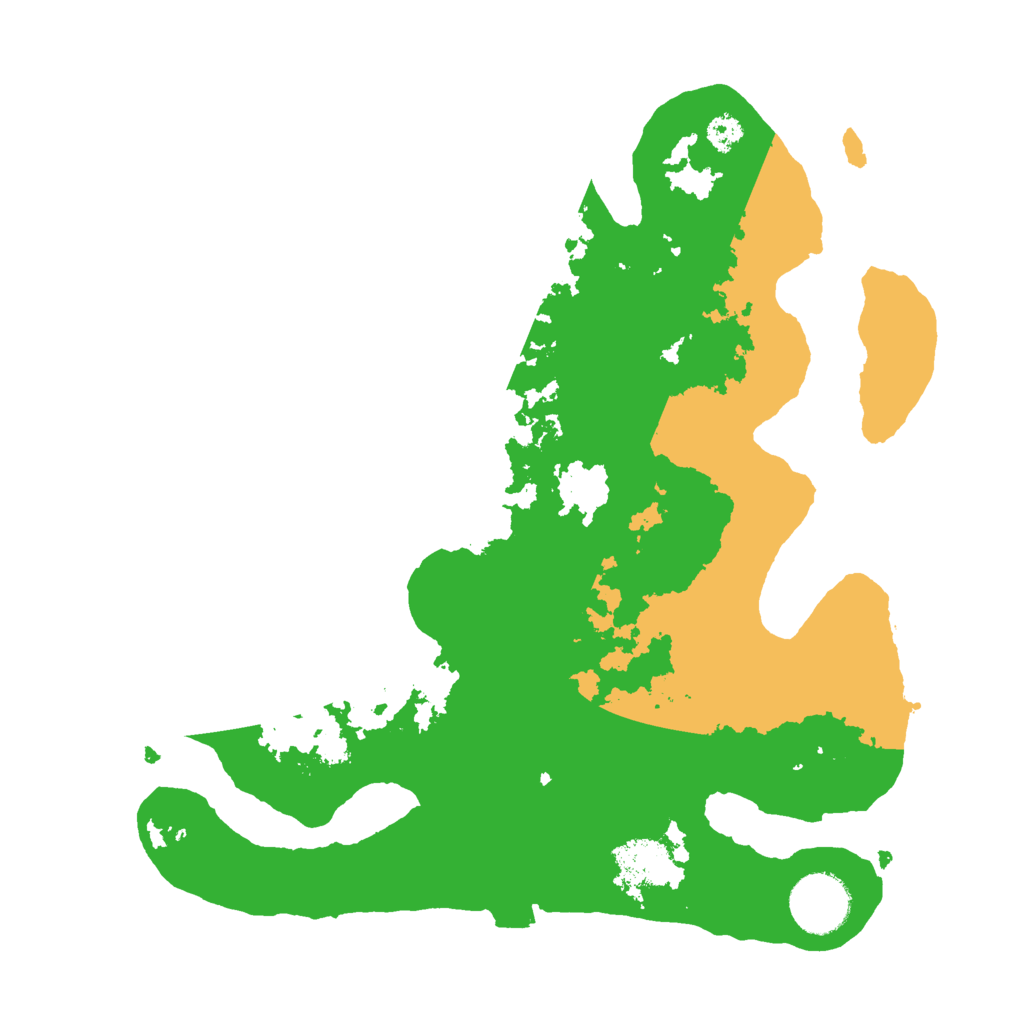 Biome Rust Map: Procedural Map, Size: 3000, Seed: 215505796