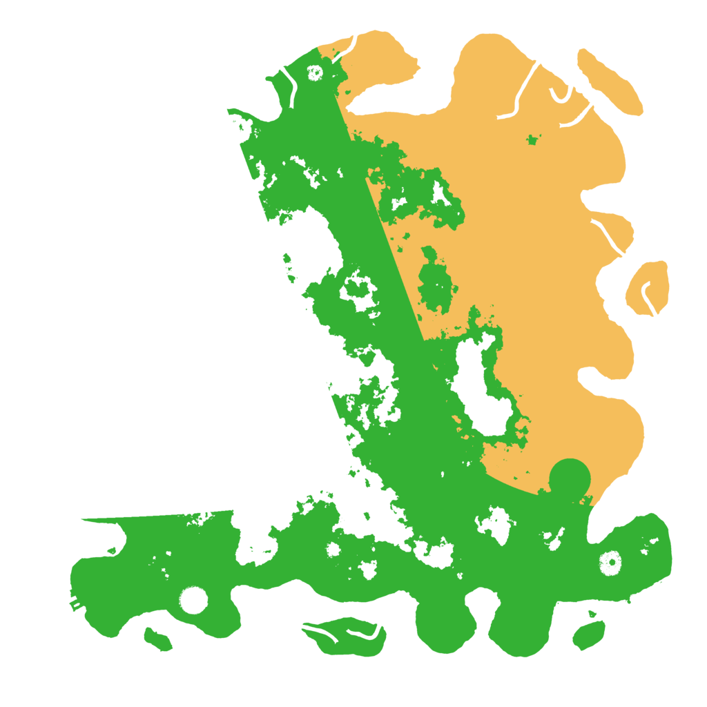 Biome Rust Map: Procedural Map, Size: 4500, Seed: 1558504228