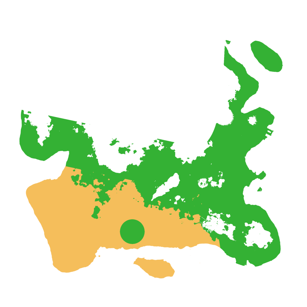Biome Rust Map: Procedural Map, Size: 3300, Seed: 2014111015