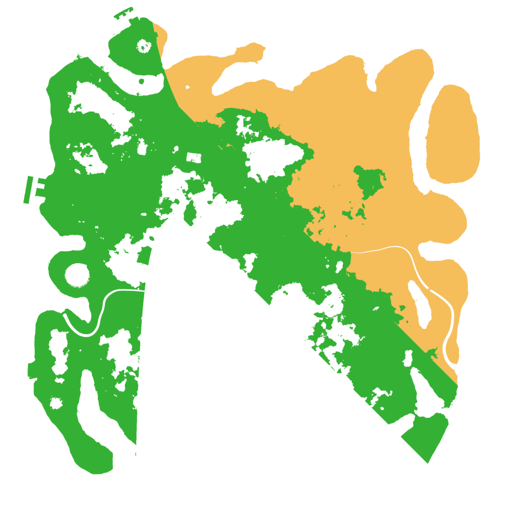 Biome Rust Map: Procedural Map, Size: 3750, Seed: 2073470572