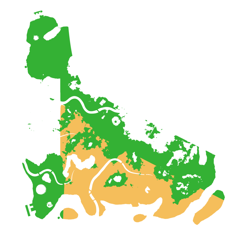 Biome Rust Map: Procedural Map, Size: 4250, Seed: 439559377