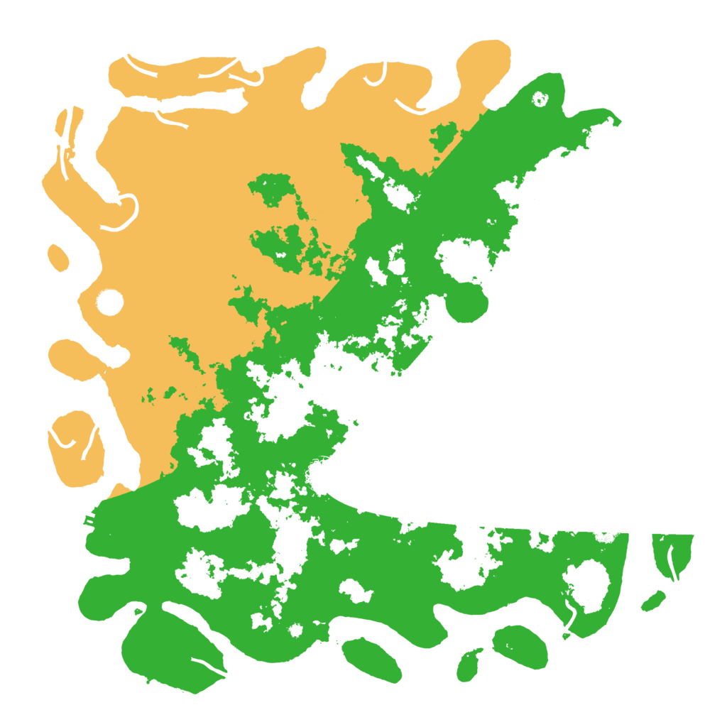 Biome Rust Map: Procedural Map, Size: 4800, Seed: 305358006