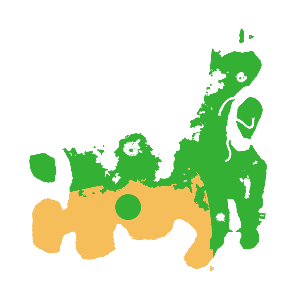 Biome Rust Map: Procedural Map, Size: 3000, Seed: 793431438